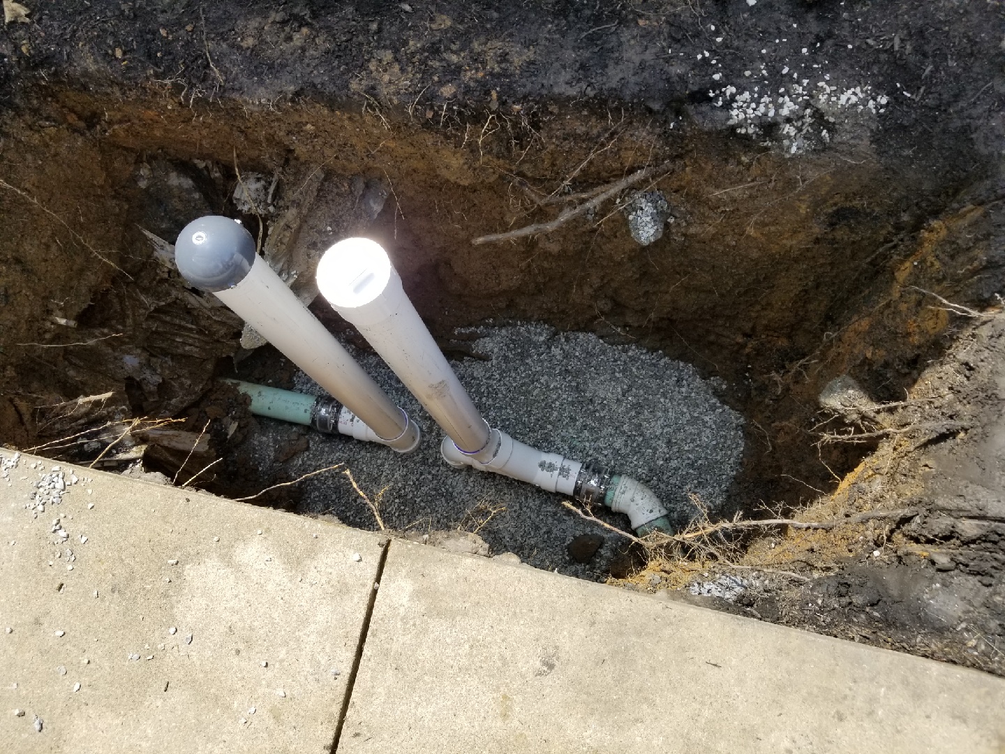 Hydro Excavating on Plumbing Projects