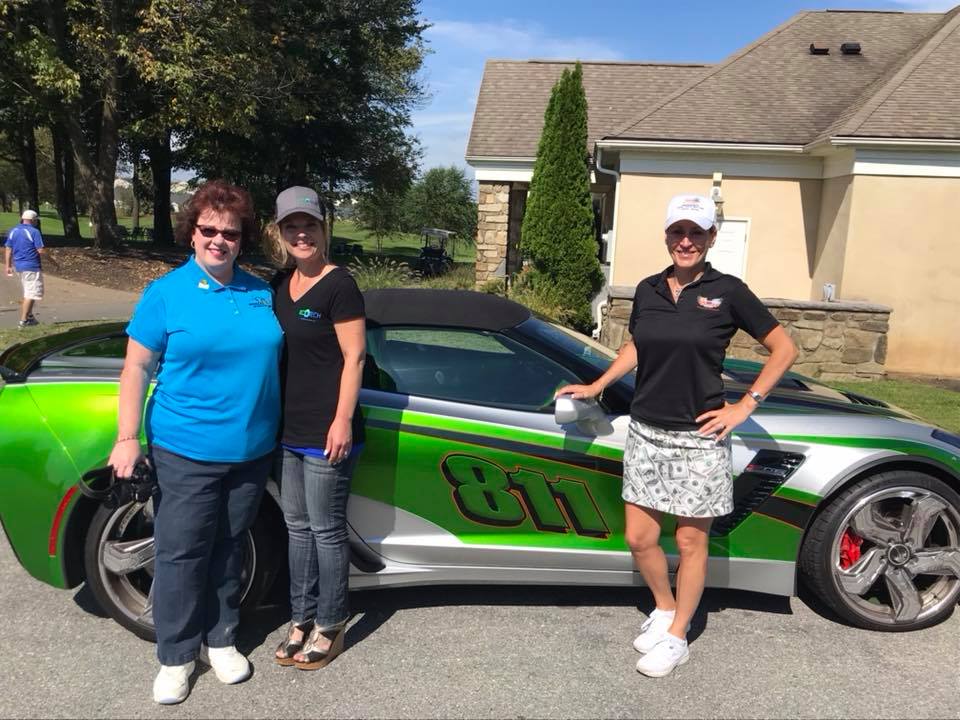 EcoTech attends Miss Utility golf outing in support of Construction Angels